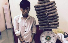 18 tuổi thuê taxi “ôm” 20 bánh cần sa từ Vinh ra Hà Nội