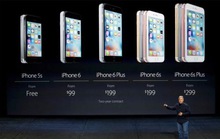 Cổ phiếu Apple sụt mạnh sau màn ra mắt iPhone 6s