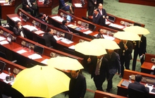 Chính quyền Hồng Kông theo Bắc Kinh, ô vàng bung giữa nghị trường