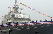 Hạ thủy 1 tàu chiến Mỹ tham gia làm nhiệm vụ ở biển Đông