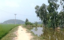 Thanh niên chết dưới mương gần chiếc đòn gánh dính máu