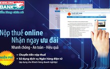 Ngân hàng miễn phí dịch vụ nộp thuế điện tử