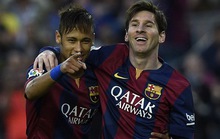 Messi cùng sếp Barcelona dự lễ trao giải Globe Soccer