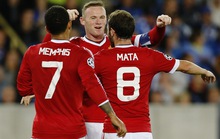 Rooney lập hat-trick, Man United đè bẹp Club Brugge trên đất Bỉ