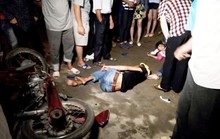 Xe máy chạy ngược chiều gây tai nạn, 4 thanh niên nhập viện