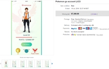 Chơi Pokemon Go để bán tài khoản giá hàng nghìn USD