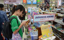 FAHASA khai trương gian hàng sách tiếng Nhật