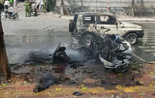 Vụ nổ taxi ở Quảng Ninh: Hành khách tự tử bằng mìn tự tạo