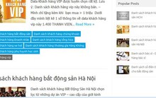 Thông tin cá nhân bị đánh cắp: Nhiều hệ lụy