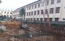 Sập cần cẩu đè chết học sinh: Công trình chưa được cấp phép