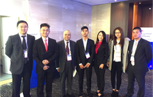 Sinh viên Việt báo cáo đề tài Y khoa quốc tế tại Hàn Quốc