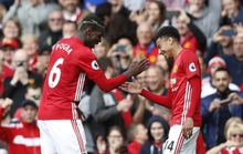 Pogba lần đầu lập công, M.U hủy diệt Leicester