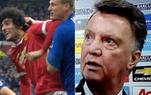 Van Gaal túm tóc phóng viên, hỏi về... bạo lực tình dục