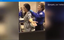 Cô gái bật khóc vì bị nhân viên sân bay khám vùng kín