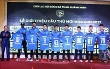 Than Quảng Ninh xuất quân sớm nhất V-League 2017