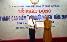Phát động tháng cao điểm “Vì người nghèo”