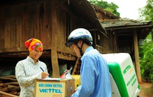 Viettel Post tiếp nhận bưu phẩm qua cửa hàng giao dịch Viettel
