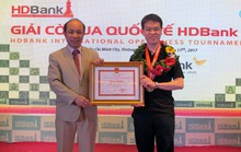 Lê Quang Liêm vô địch ấn tượng ở HDBank 2017