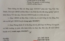 “Quan xã cũng xây biệt thự trái phép: Kiểm tra, báo cáo trong ngày