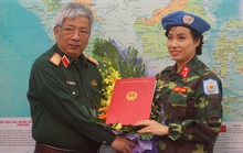 Nữ sĩ quan đầu tiên làm nhiệm vụ gìn giữ hòa bình LHQ