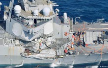 Mỹ cách chức ban chỉ huy chiến hạm va chạm tàu hàng Philippines