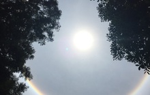 Xuất hiện hiện tượng lạ xung quanh mặt trời tại Huế