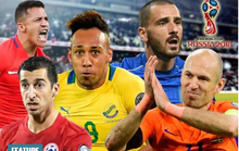 Đội hình siêu khủng nằm nhà xem World Cup 2018