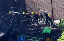 London hoảng sợ trước vụ cháy tòa nhà 24 tầng