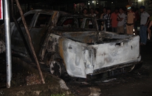 VIDEO: Ôtô và xe máy ở Phú Quốc cháy rụi kinh hoàng khi tông nhau