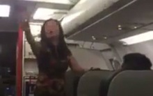 Truy tìm nữ hành khách văng tục, chửi thề trên máy bay để cưỡng chế