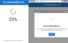 Dễ mất tài khoản với chiêu lừa tăng bộ nhớ