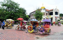 Những chiếc xích lô du lịch độc đáo tại Malacca