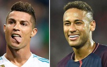 Sa sút phong độ, Ronaldo sắp bị Neymar chiếm chỗ