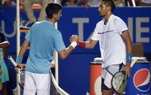 Djokovic thua sốc Kyrgios, Nadal vào bán kết Acapulco