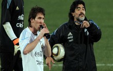 Maradona “bỏ nhỏ” sếp FIFA, giúp Messi kháng án