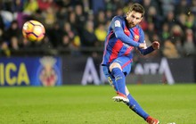 Chia điểm ở El Madrigal, Barcelona mất ngôi nhì bảng
