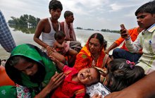 Lũ lụt tàn phá Nam Á, hơn 1.200 người thiệt mạng