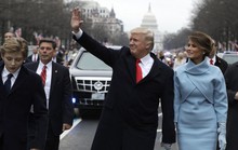 Ông Trump dẫn đầu đoàn diễu hành nhậm chức