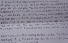 Cảnh cáo cô giáo khẻ tay học sinh vì buồn chuyện gia đình