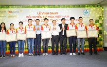 Thêm 25.000 USD cho tuyển cờ vua Việt Nam sau Olympiad