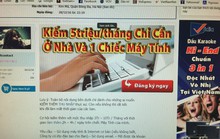 Cảnh giác “bẫy” việc làm ảo trên mạng xã hội