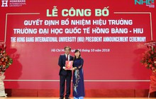 PGS-TS Hồ Thanh Phong làm hiệu trưởng Trường ĐH Quốc tế Hồng Bàng