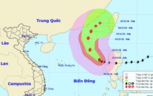 Bão Yutu vào biển Đông thành bão số 7, chuyển ngoặt hướng di chuyển