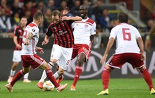 Cựu vương châu Âu AC Milan thua thảm ở Europa League