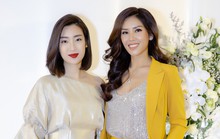 Hoa hậu Đỗ Mỹ Linh đọ sắc cùng Á hậu Nguyễn Thị Loan ngày cuối năm