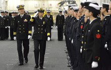 Nhật Bản có nữ chỉ huy hạm đội tàu chiến đầu tiên