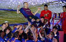 Coutinho lập siêu phẩm, Barcelona chia tay huyền thoại Iniesta