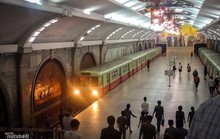 Bên trong hệ thống tàu điện ngầm ở Bình Nhưỡng