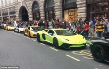Dân vùng Vịnh lấy máy bay chở siêu xe tới London tránh nóng