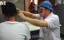 Bị bạn gái hôn thủng màng nhĩ phải nhập viện